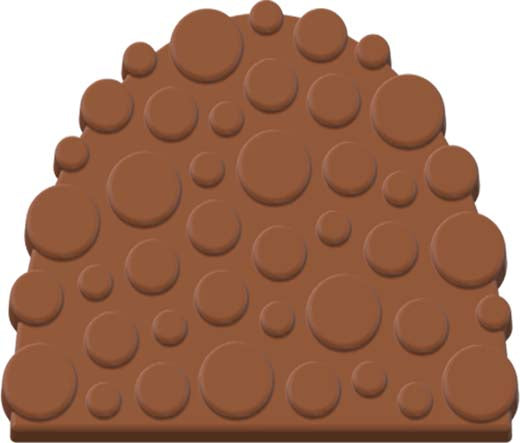 Plaque embout de bûche PETG (Paquet 2 pcs)