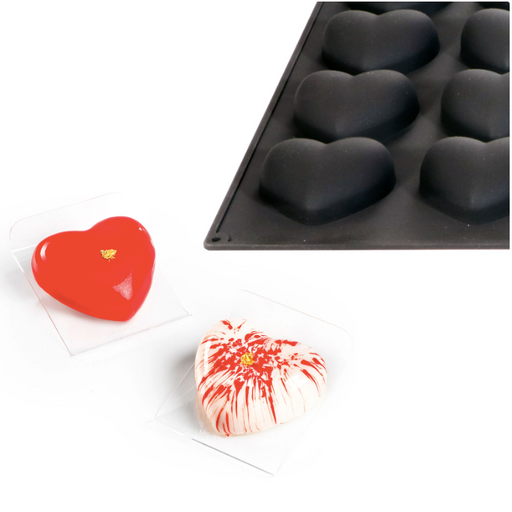 Moule à Chocolat En Forme De Cœur IBILI - Acier Inoxydable, Capacité 5,3 Litres - Pour Pâtisserie Et Chocolaterie - 4