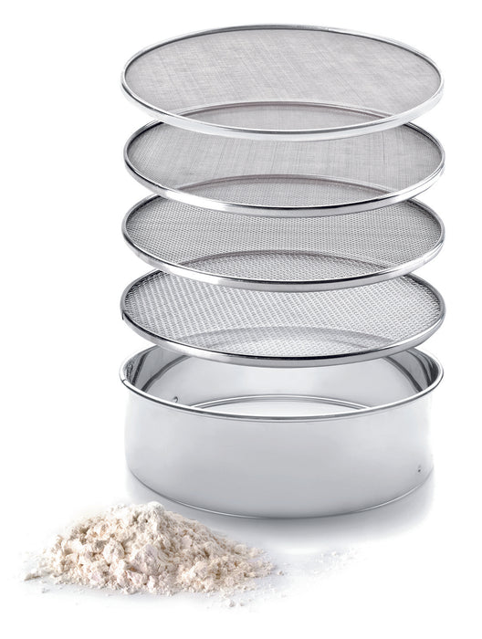 Tamis inox interchangeable 4 toiles