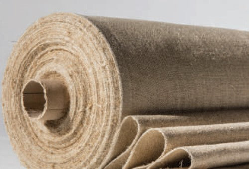 Toile à couche rouleau coton/lin