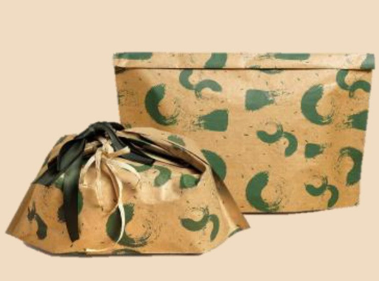 Sachet Panettone Vert "Salvia" P/200