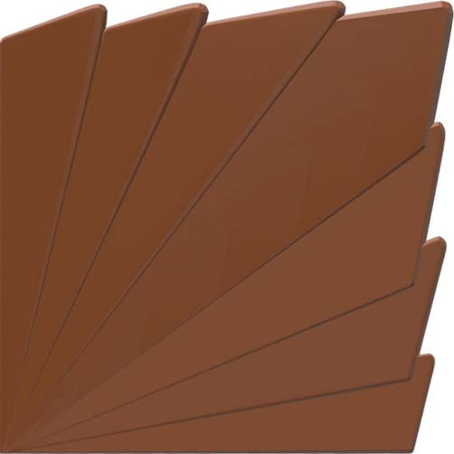 Plaque embout de bûche PETG (Paquet 2 pcs)