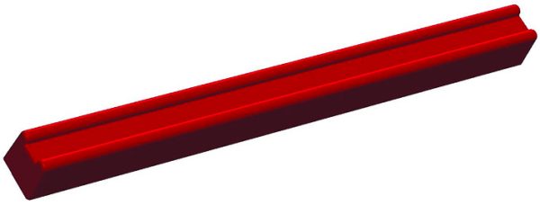 Gouttières à bûchettes plastiques