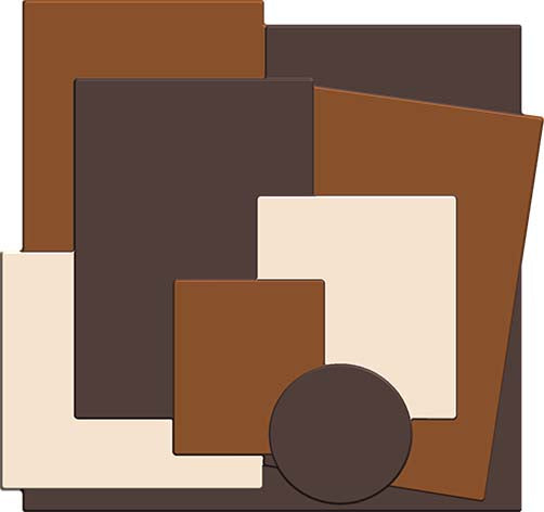 Plaque embout de bûche PETG (Paquet 2 pcs)