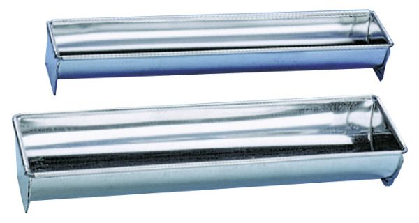 Gouttières à bûches fer blanc