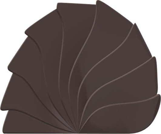 Plaque embout de bûche PETG (Paquet 2 pcs)