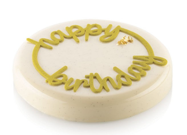 Tapis décor Silicone Happy Birthday