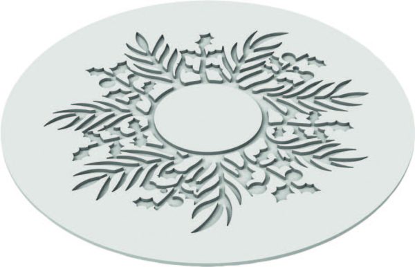 Tapis guirlande Noël