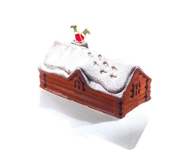 Moule silicone Buche Chalet