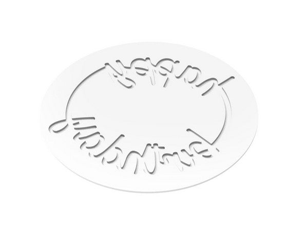 Tapis décor Silicone Happy Birthday