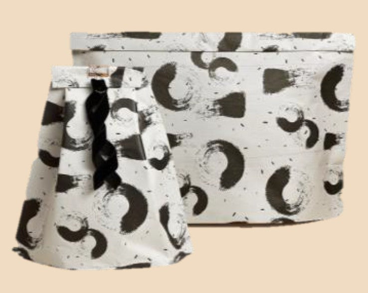 Sachet Panettone Blanc "Nero" P/200