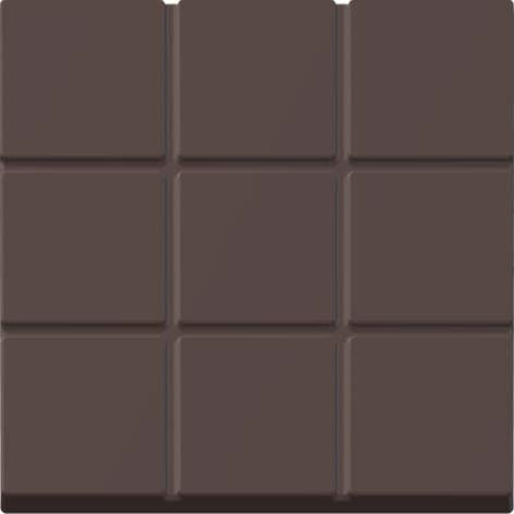 Plaque embout de bûche PETG (Paquet 2 pcs)