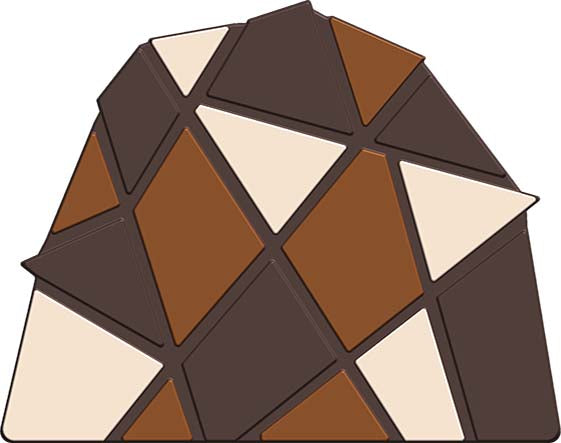 Plaque embout de bûche PETG (Paquet 2 pcs)