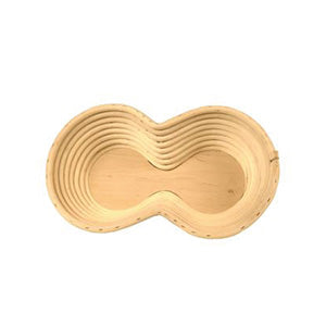 Panier à pâte en bois avec forme