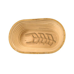 Panier à pâte en bois à motif