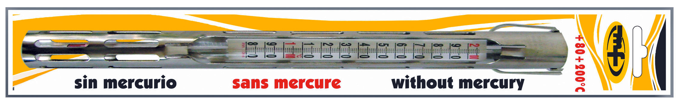 Thermomètre Confiseur inox MF