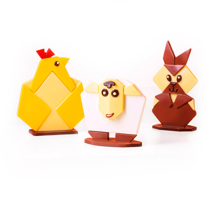 Moule Origami Animaux Pâques