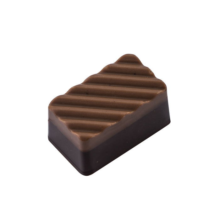 Moule Chocolat - rectangle ondulé