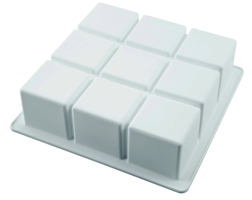 Moule silicone carré "Cubik"